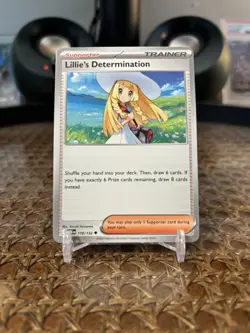 Lillie's Determination 119/132 Uncommon Pokemon Mega Evolution (NM) x2 - Image 2