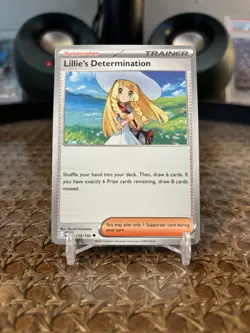 Lillie's Determination 119/132 Uncommon Pokemon Mega Evolution (NM) x2 - Image 3