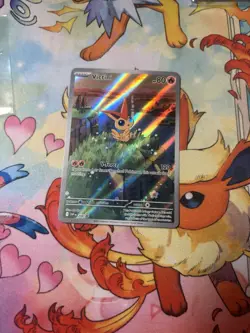 Pokemon Victini SVP 208 Promo Illustration Black Bolt/White Flare Rare - Image 1