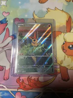 Pokemon Victini SVP 208 Promo Illustration Black Bolt/White Flare Rare - Image 3