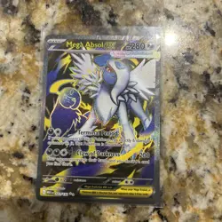 Mega Absol ex Full Art Ultra Rare 161/132 Pokemon Mega Evolution English - Image 1