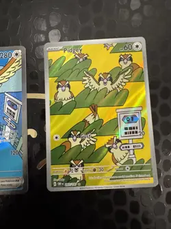 Pokemon Pidgeot ex Obsidian Flames Lot Of 3 Violet Ultra Rare Full Art 225/197 - Image 4