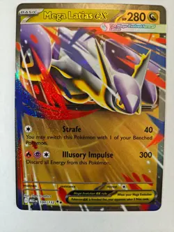 Mega Latias EX 100/132 Double Rare Mega Evolution NEAR MINT! Pokemon TCG - Image 1