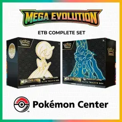 Pokemon Center Mega Evolution Elite Trainer Box ETB Lucario Gardevoir - Image 1