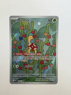 Pokemon TCG Shuckle Illustration Rare 136/132 Mega Evolution IR NM English - Image 1