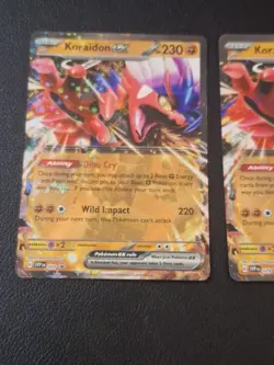 Koraidon EX 029 Scarlet & Violet Black Star Promo Holo Pokemon English NM (X2) - Image 2