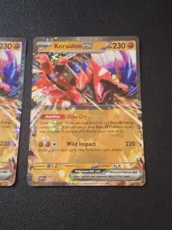 Koraidon EX 029 Scarlet & Violet Black Star Promo Holo Pokemon English NM (X2) - Image 3
