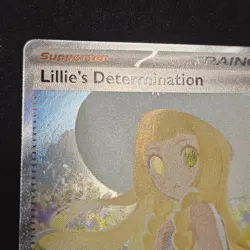 Lillie's Determination SIR 184/132 Mega Evolutions Pokemon NM - Image 2