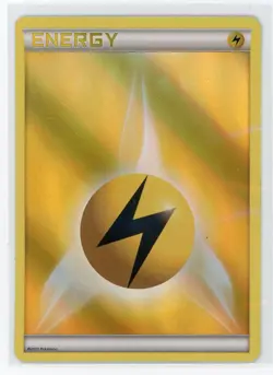 Pokemon TCG - Lightning Energy 2013 - Deck Exclusive - Holo - Image 1