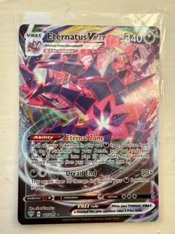 Eternatus VMAX 117/189 Pokemon TCG Darkness Ablaze Ultra Rare Holo - NM - Image 2