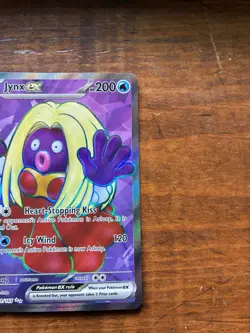 Pokemon 151 TCG Jynx EX SR 191/165 S&V English Holo Card - Image 3