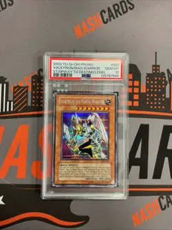 Yugioh PSA 10 GEM MINT VALKYRION THE MAGNA WARRIOR 2003 SDD-001 PROMO - Image 1