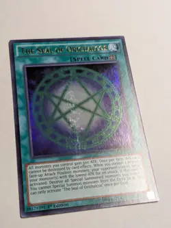 Yugioh The Seal of Orichalcos DRL3-EN070 1st Edition Ultra Rare - Image 3