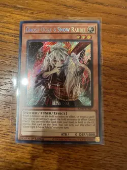 Yugioh | Ghost Ogre & Snow Rabbit | RA04 | Secret Rare | 1st | NM - Image 1