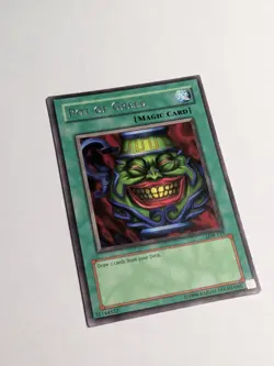 Yugioh Pot of Greed LOB-119 Rare Unlimited LP - Image 2