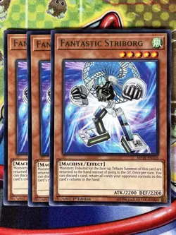 Yugioh Fantastic Striborg MP18-EN126 Playset - Image 1