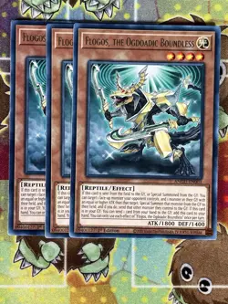 Yugioh Flogos, The Ogdoadic Boundless ANGU-EN003 Playset - Image 1