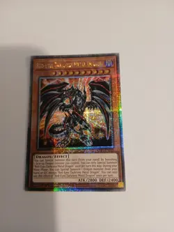 Red-Eyes Darkness Metal Dragon RA03-EN212 Quarter Century Rare 1st Ed Yugioh - Image 1