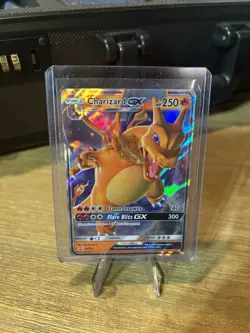 Pokemon Card - Charizard GX SM211 SM Sun & Moon Black Star Promo Holo - Image 1