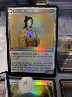 1x Michiko's Reign of Truth | FOIL | Kamigawa Neon Dynasty | MTG Magic Cards - Image 4