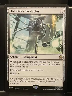 Doc Ock's Tentacles #162 NM/M MTG Spiderman Magic Card - Image 1