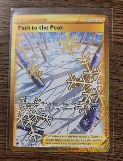 Path to the Peak - 213/189 - Pokemon Astral Radiance Secret Rare Card NM - Image 1
