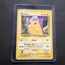 Vintage Pikachu - Base Set - 58/102 - Pokemon Card - EXC / Near Mint Cond p32 - Image 1