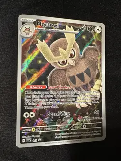 Noctowl - 141 (Pokemon Center Exclusive) Sv: Scarlet & Violet Promo Cards... - Image 3