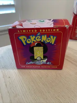 Pokemon Jigglypuff Limited Edition 23k Gold Plated Trading Card Pokeball Sealed - Image 1