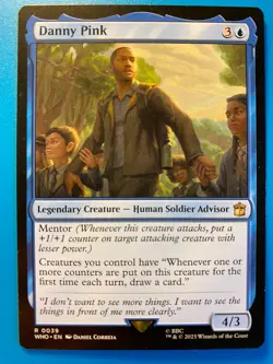 MTG 1x Danny Pink # 39 Universes Beyond: Dr. Who Magic the Gathering Card x1 NM - Image 1
