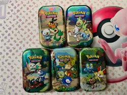 Mini-Tin Set 275 Card Bulk Lot Bundle Pokemon TCG Gift For Collectors Kids - Image 2