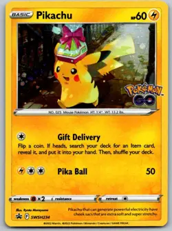 Pikachu Holofoil SWSH234 Promo SWSH: Sword & Shield Promo Cards Near Mint - Image 1