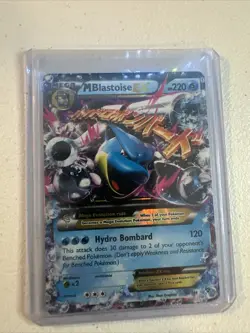 Pokemon TCG Mega Blastoise EX XY 30/146 Holo Ultra Rare Card - Image 1