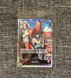 2025 One Piece Shanks Promo PSA Magazine Card From July Edition OPO9-001 Sealed - Image 1