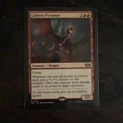Caldera Pyremaw Commander: Tarkir: Dragonstorm Regular - Image 1