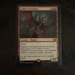 Caldera Pyremaw Commander: Tarkir: Dragonstorm Regular - Image 2