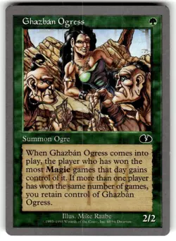 Ghazban Ogress Unglued Regular MTG - Image 1