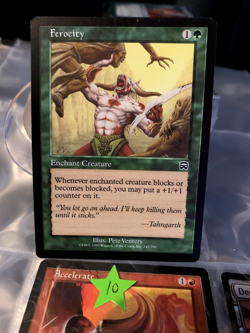 Magic the Gathering MTG Ferocity (245) Mercadian Masques LP - Image 1