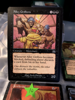 MTG Magic the Gathering Alley Grifters (115/350) Mercadian Masques LP - Image 1