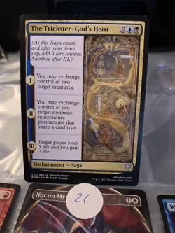 The Trickster-God's Heist [Kaldheim] Magic MTG - Image 1
