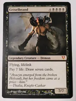 Griselbrand MTG, Avacyn Restored, Mythic Legendary Creature - Demon - Image 1