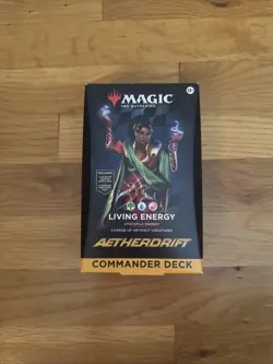 Magic The Gathering - Aetherdrift Commander Deck - Living Energy SEALED MTG NEW! - Image 1