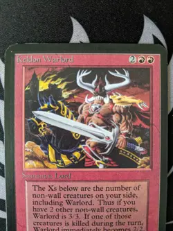 Keldon Warlord ~ Alpha [Near Mint][Magic MTG] - Image 2