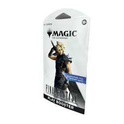 Magic the Gathering Final Fantasy Sleeved Play Booster Pack Cloud Art - Image 2