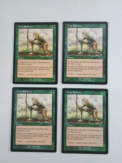 Magic The Gathering Crop Rotation #98/143 X4 Playset NM MTG - Image 1