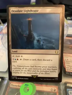 MTG Desolate Lighthouse Tales of Middle-earth Commander 0303 Regular Rare - Image 1