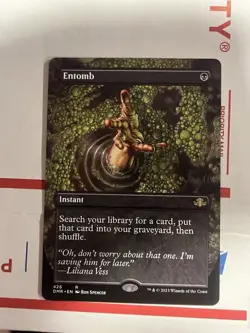 Entomb (Borderless) Dominaria Remastered Regular - Image 1