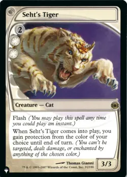 MTG Seht's Tiger Normal NM The List Reprints Magic 31/180 - Image 1