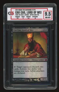 Cao Cao, Lord of Wei FOIL - From the Vault Legends MTG - CG 9.5 NM/Mint Graded - Image 1