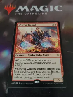 Mtg. 2x Wildfire Eternal. Hour of Devastation. Lp - Image 1
